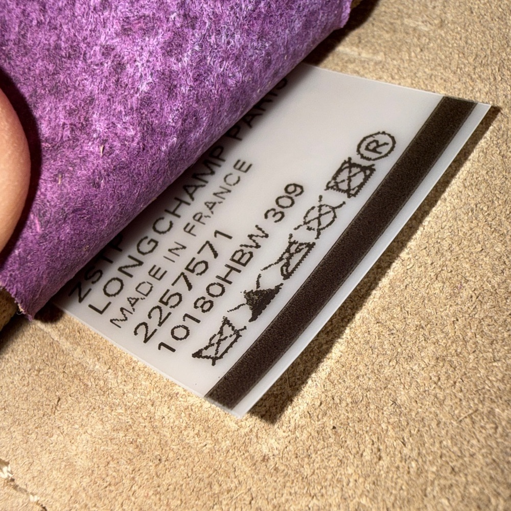 Longchamp Purple Crossbody Bag - Picture 6 of 9